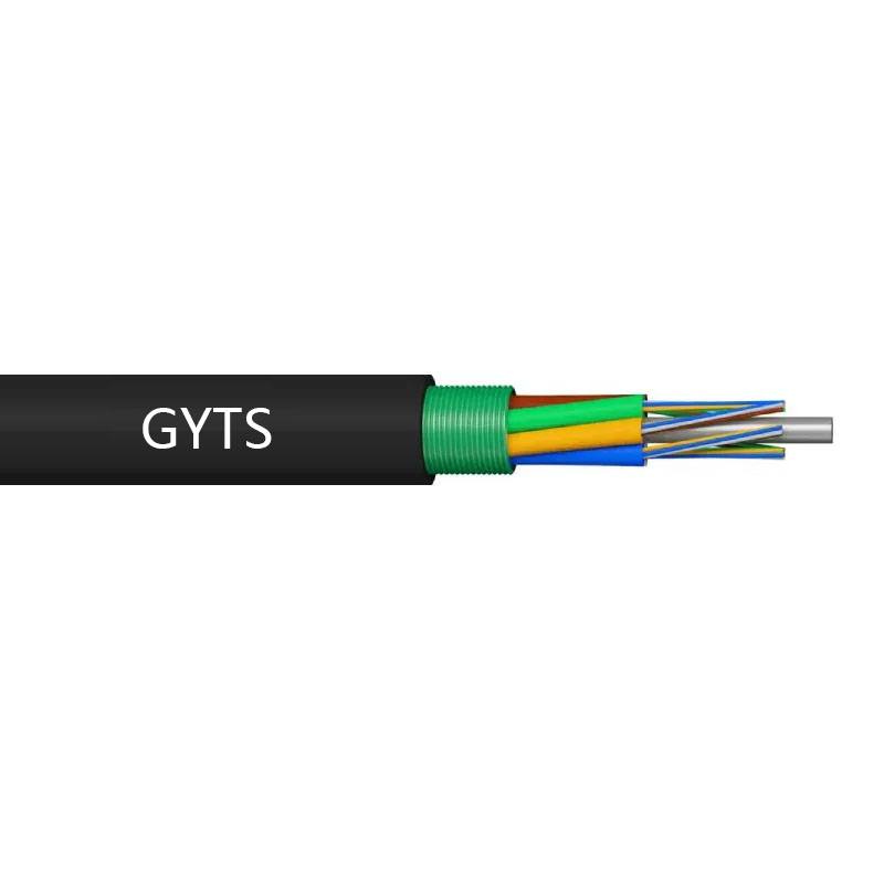 Loose layer twisted light armor GYTS optical cable