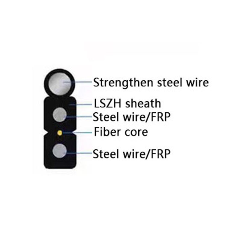 GJYXFCH GJYXCH Outdoor Drop Cable FTTH Fiber Optical Drop Wire GJYXFCH GJYXCH Outdoor Drop Cable FTTH Fiber Optical Drop Wire