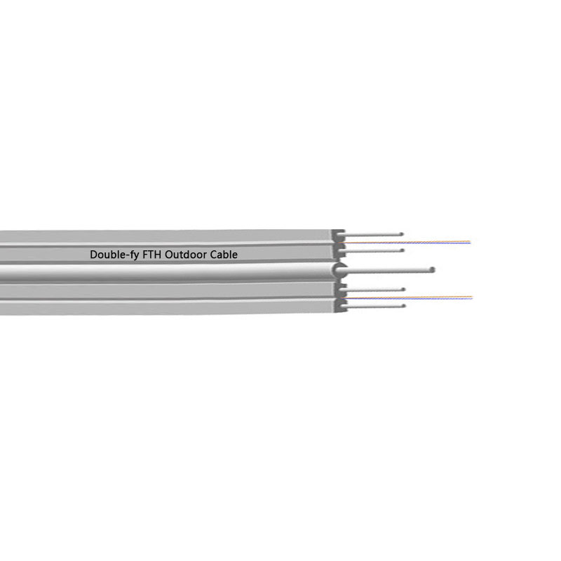 FTTH Double-fly Outdoor Drop Cable