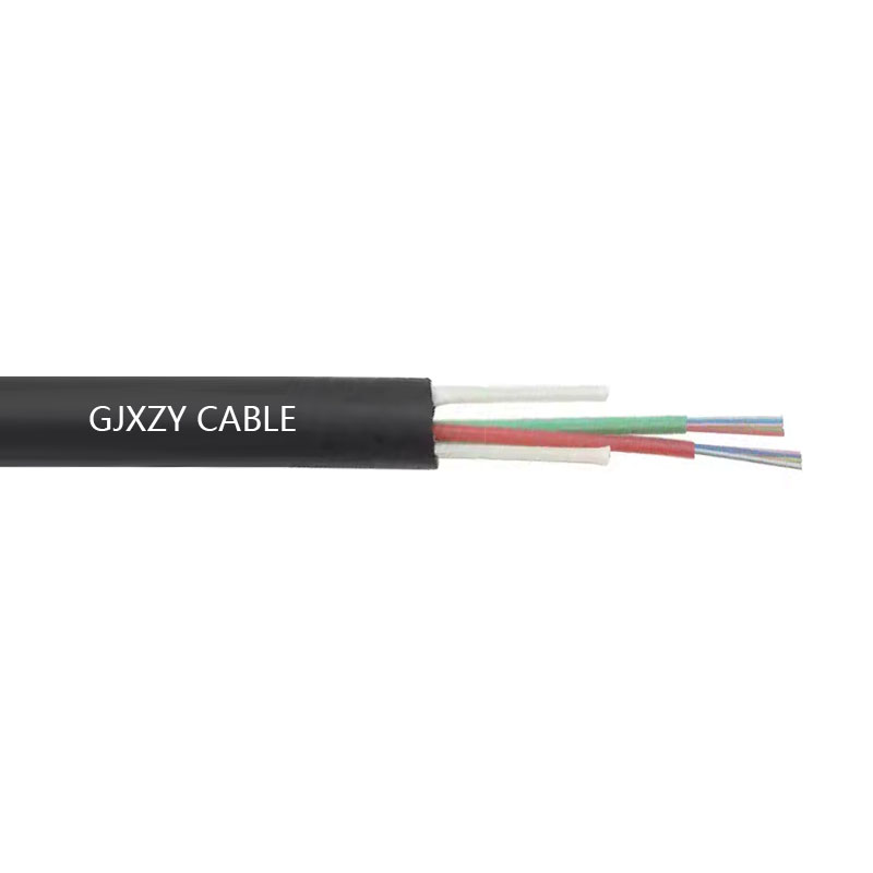 GJXZY 4 core flame retardant optical cable indoor outdoor OS2 single mode G657 type