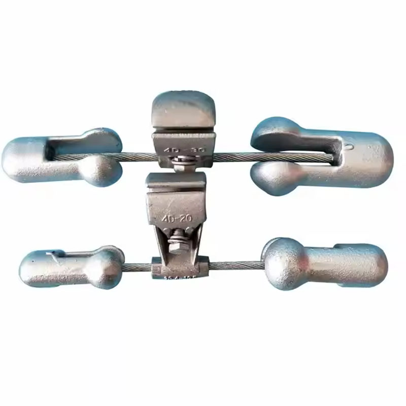 ADSS OPGW cable vibration damper clamping type bolt type pre-twisted type